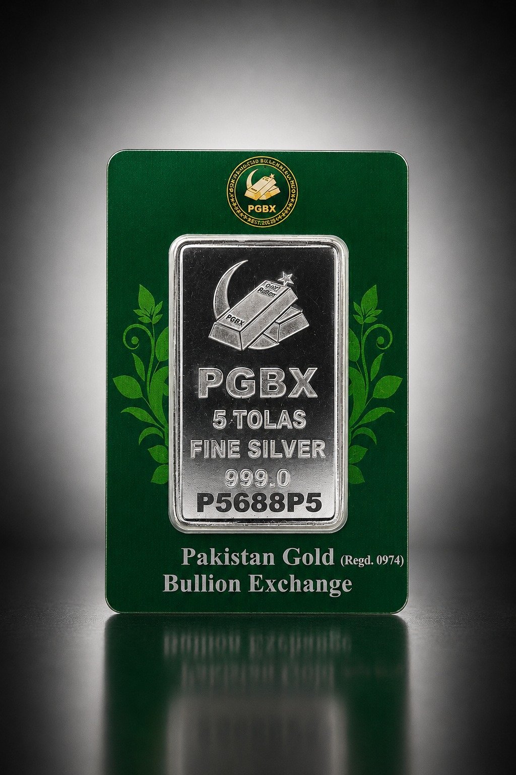 5 Tola Fine Dubai Standard Silver Bar