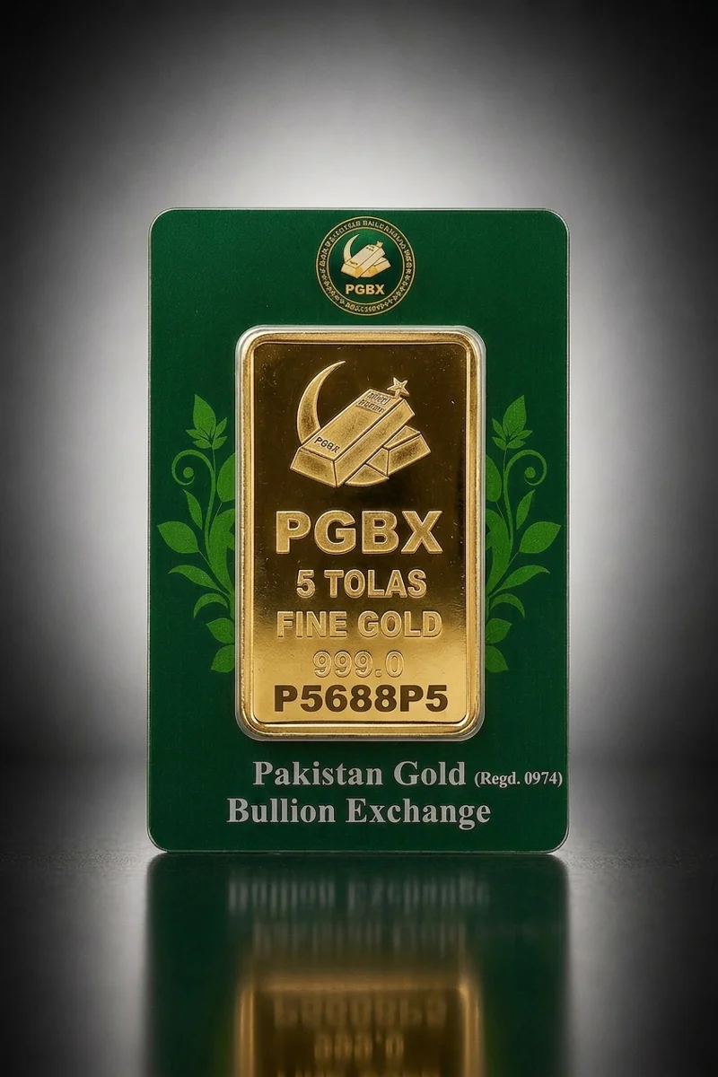 5 Tola Gold Bar, 999.0 purity - PGBX