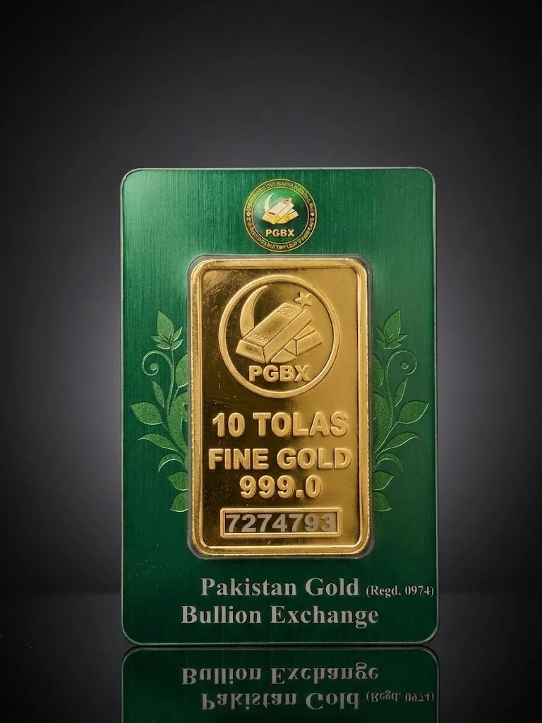 1 0 Tola Gold Bar, 999.0 purity - PGBX